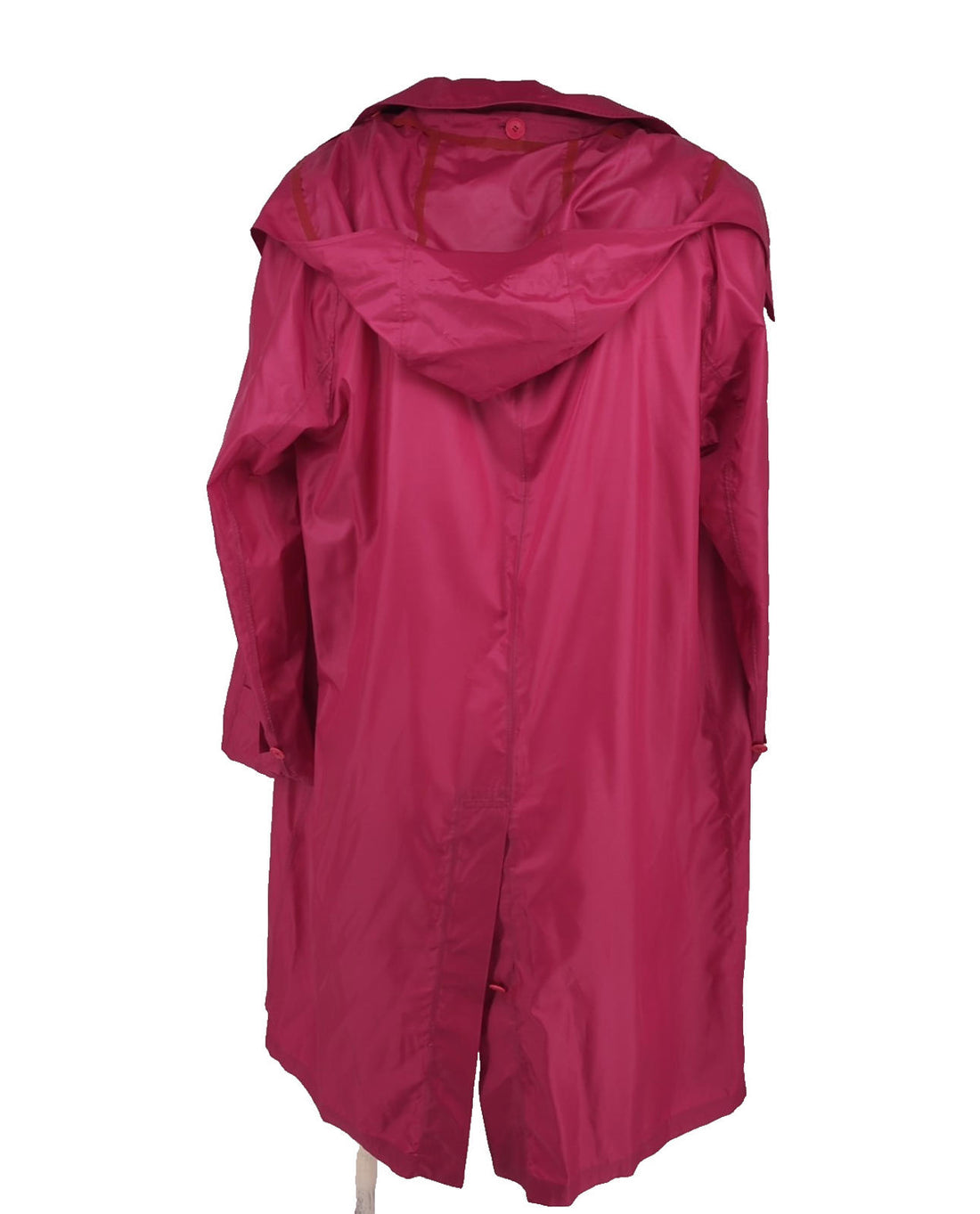 Burberry Car Coat Huntingford Italian IT 48 Plum Pink Waterproof Mens