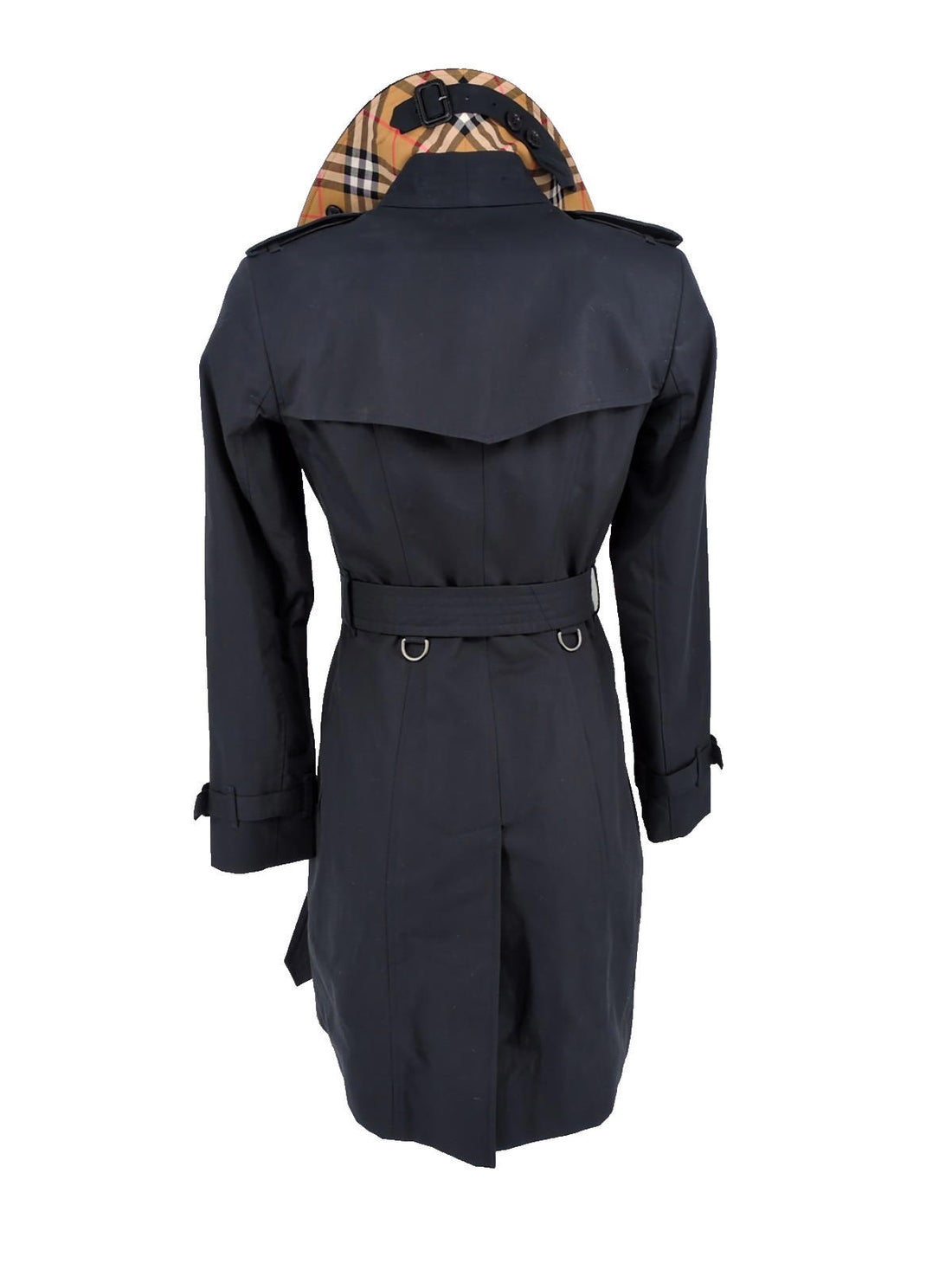 Burberry Trench Coat Chelsea UK 4 USA 2 IT 36 Heritage Mid Length Midnight Navy