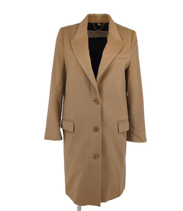 Burberry Overcoat UK 6 USA 4 IT 38 Camel Wool Cashmere