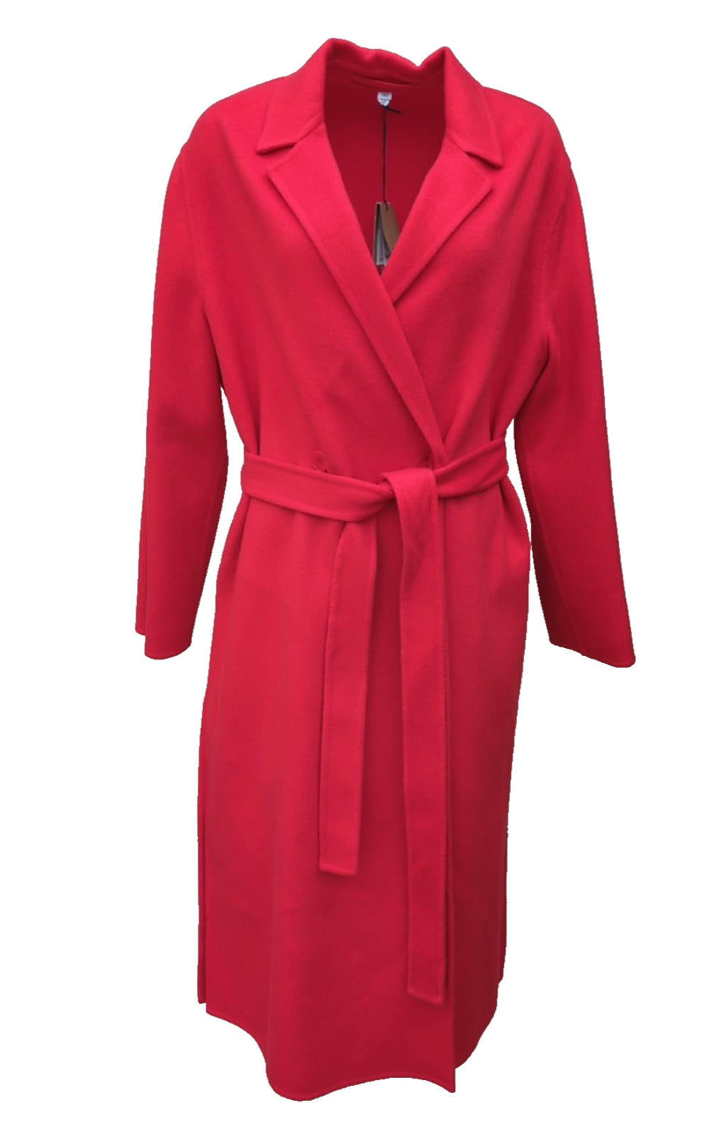 Burberry Cashmere Trench Coat UK 12 Red £3350 Sulby USA 10 S M L 2025 Long