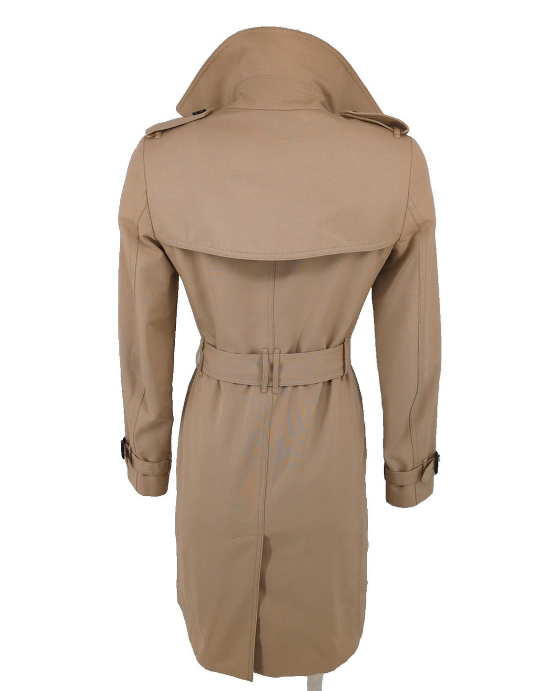 Burberry Trench Coat UK 4 Kensington Lightweight Mid US 2 XS XXS IT 36 Honey
