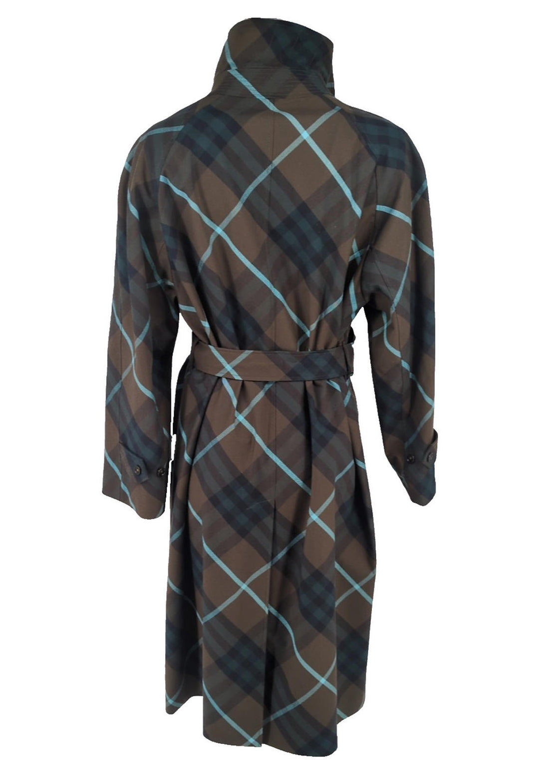 Burberry Car Coat Brighton UK 16 US 14 Cotton Check BNWT Trench XL Camden