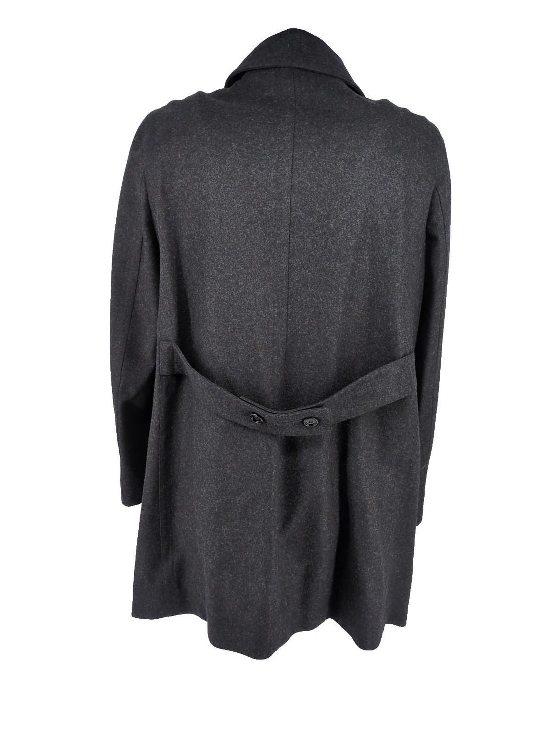 Burberry Overcoat IT 52 L Virgin Wool Pea Coat UK 40" Chest Prorsum Jacket Italy