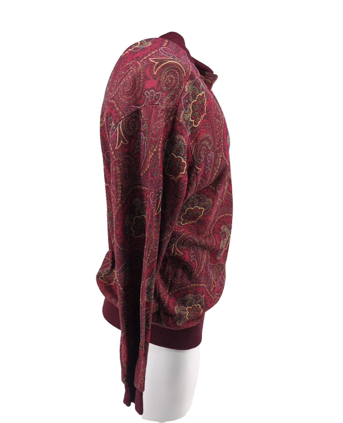 Burberry Polo Jumper Large L Red Vintage