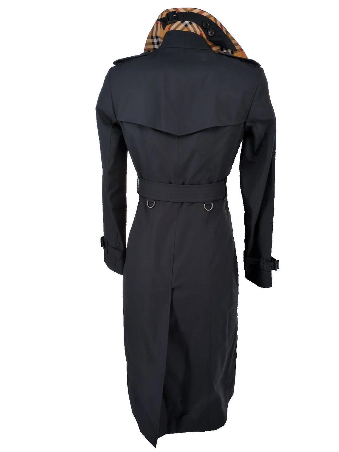 Burberry Trench Coat Chelsea UK 4 USA 2 IT 36 Heritage Long Length Midnight Navy