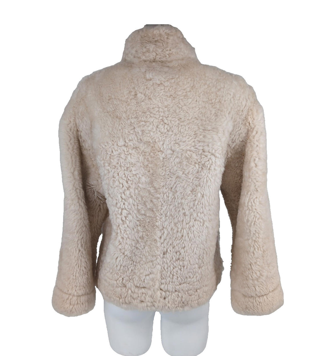 Burberry Coat 6 UK Suede Shearling Leather USA 4 IT 38 XS Bomber Jacket Italy