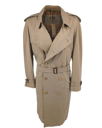 Burberry Trench Coat Westminster IT 56 XL 46" Chest Long Length New BNWT Honey