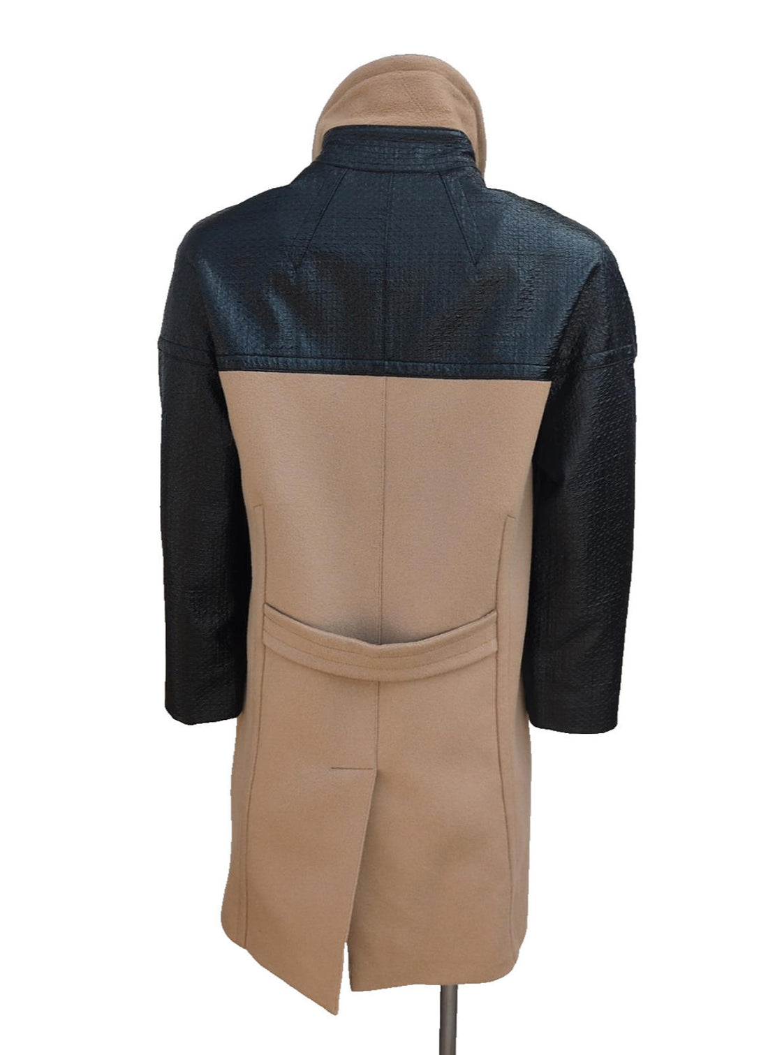 Burberry Coat UK 8 USA 6 IT 40 Honey Cashmere Wool Marstone Italy Runway Jacket