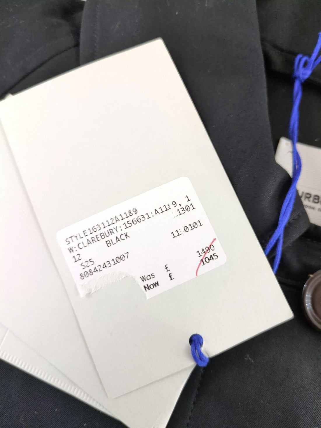 Burberry Car Coat UK 12 Clarebury Black US 10 IT 44 Medium RRP £1490 New Trench