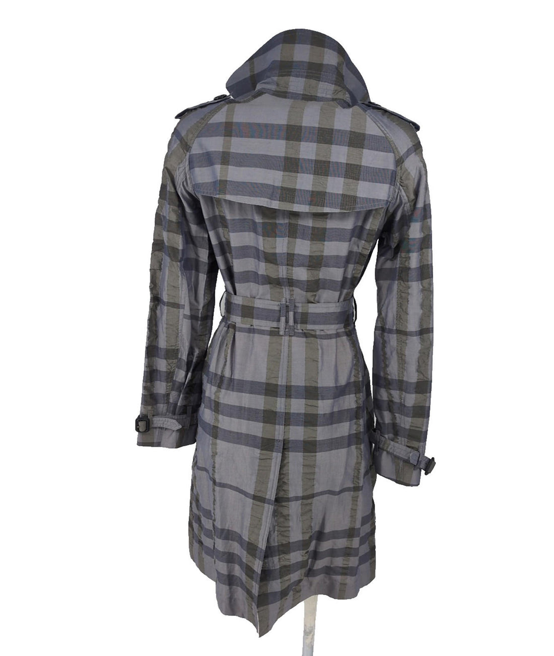 Burberry Trench Coat 8 UK Stretfield Rain Coat XS US 6 S Lightweight Mid Length