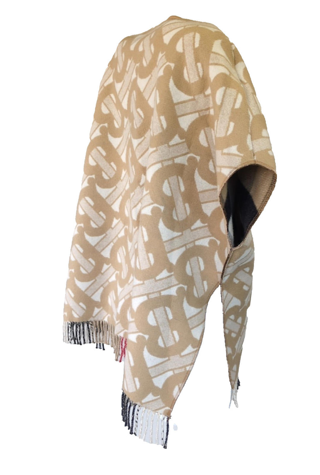 Burberry Cape Wool Cashmere XS S M L XL One Size TB Monogram Nova Check BNWT