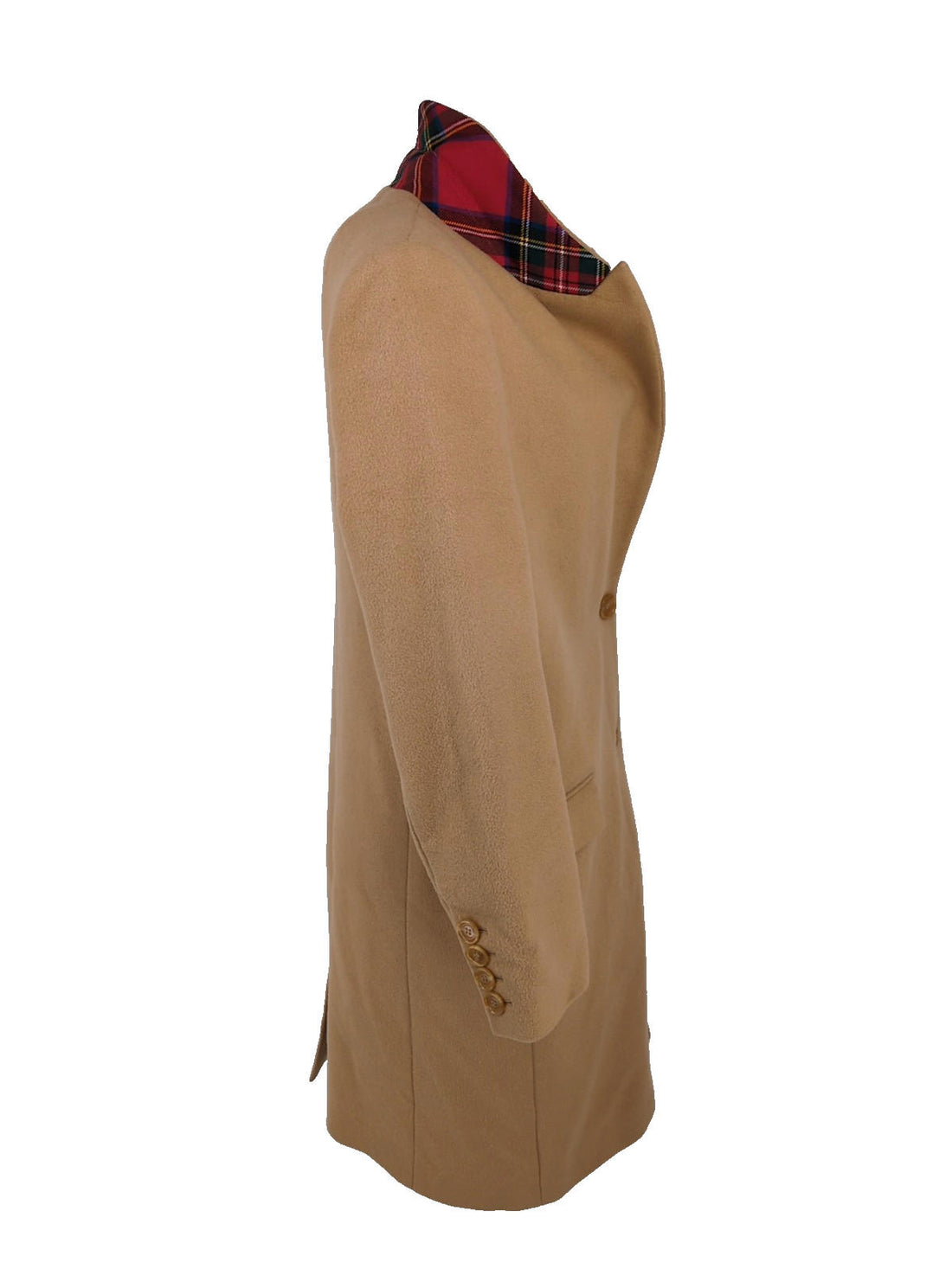 Burberry Overcoat UK 6 USA 4 IT 38 Camel Wool Cashmere