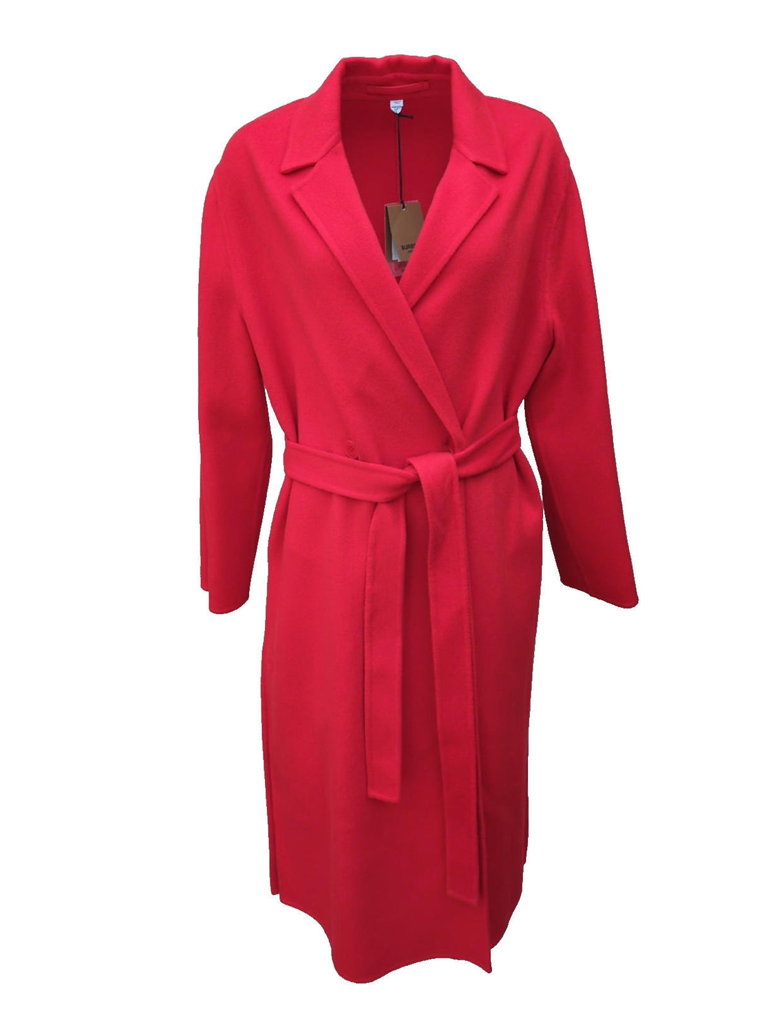 Burberry Cashmere Trench Coat UK 12 Red £3350 Sulby USA 10 S M L 2025 Long