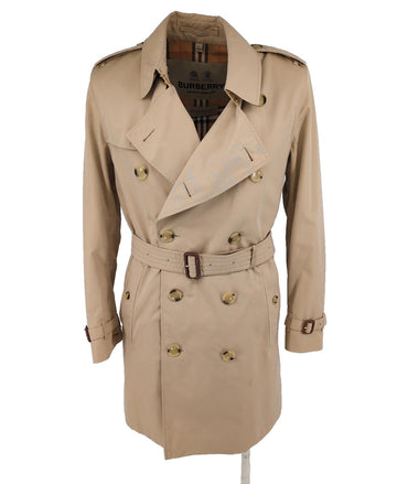 Burberry Trench Coat Kensington Honey IT 46 XS 36" Chest Mid Length
