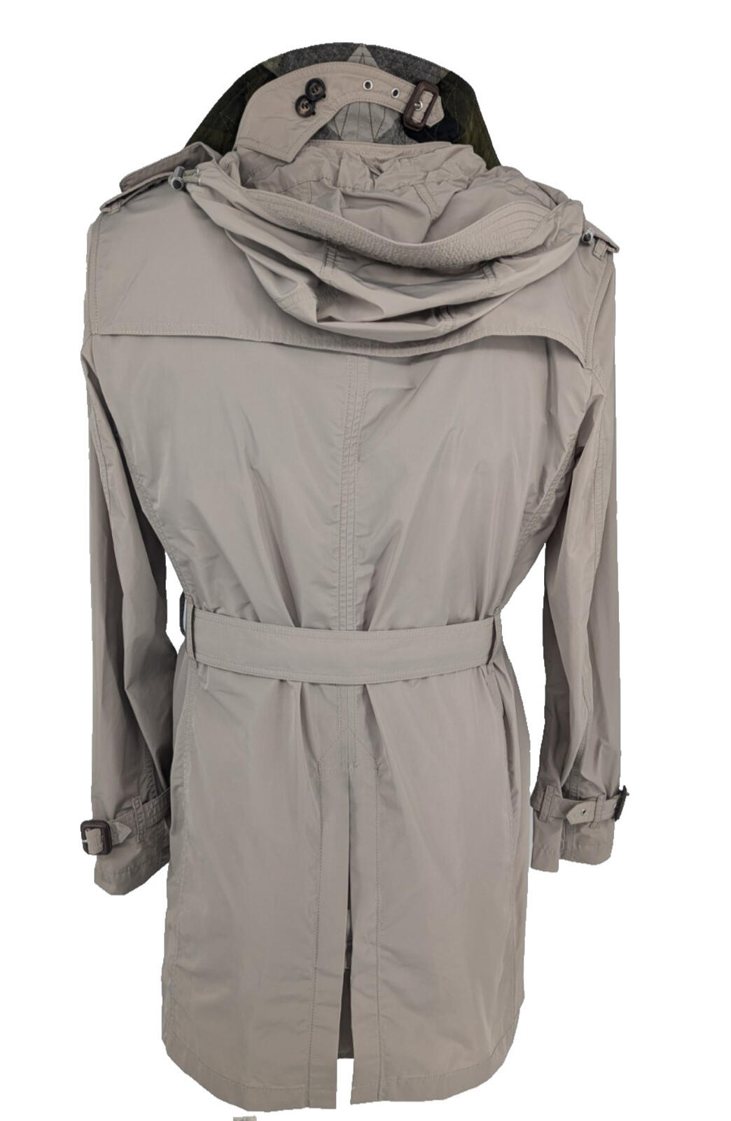Burberry Trench Jacket M Medium IT 50 40" Chest Rain Coat Detachable Hood