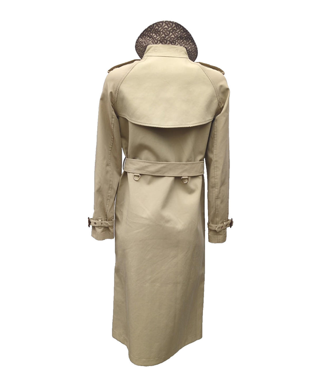 Burberry Trench Coat 6 UK LTD Ed. Monogram TB USA 4 IT 38 Honey Long
