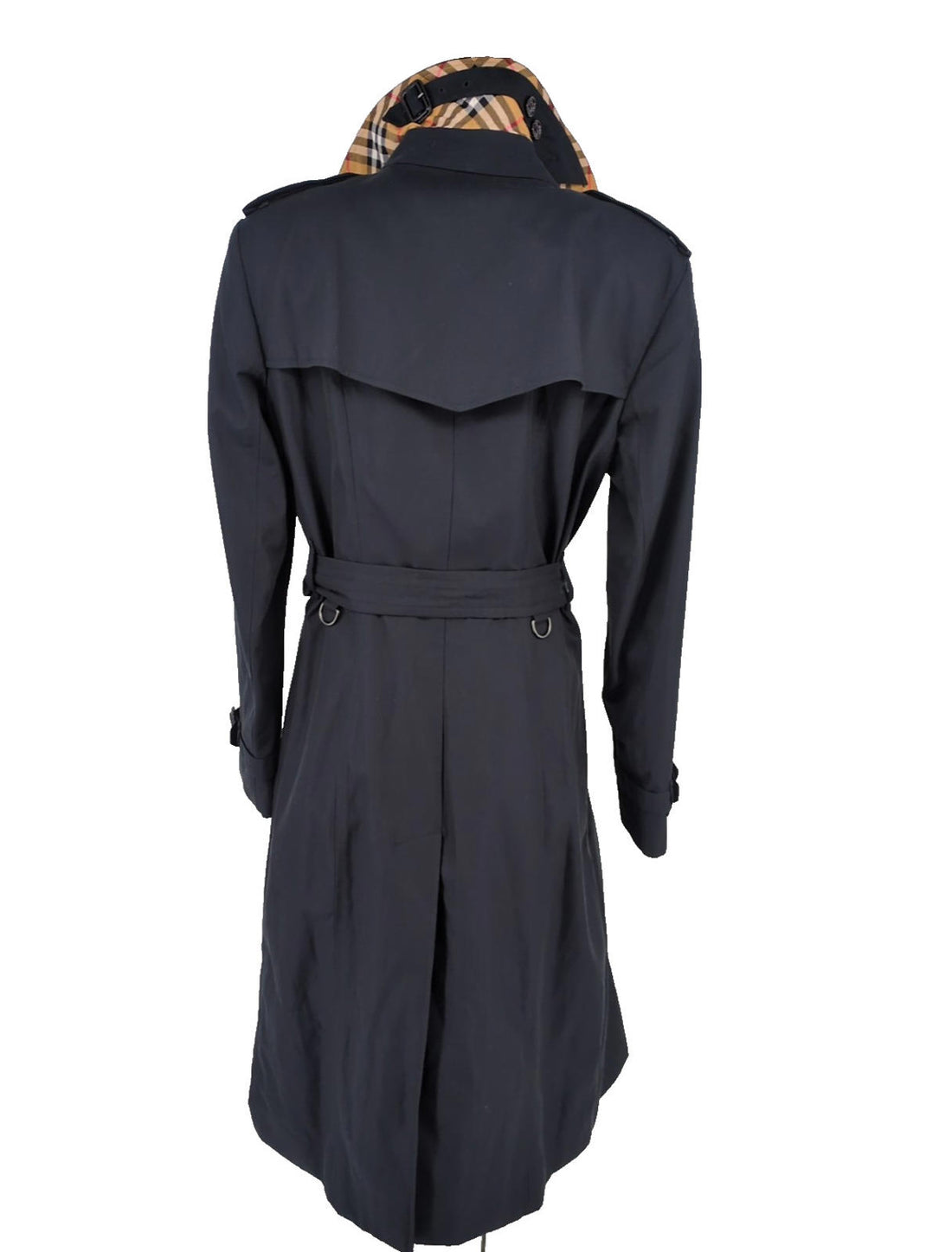 Burberry Trench Coat Chelsea UK 16 USA 14 IT 48 Heritage Long Midnight Navy L