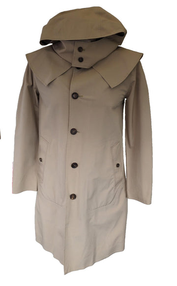 Burberry Trench Jacket IT 48 UK 38" S Small Coat Mac Italy Honey Waterproof